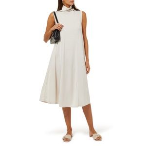 Max Mara Leisure Turtleneck sleeveless Jersey Dress